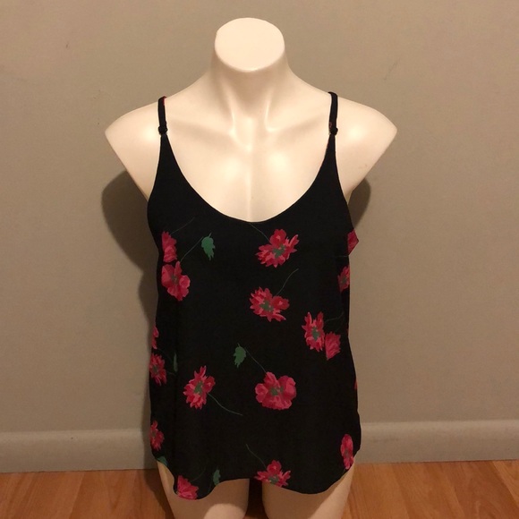 Tops - Floral Tank Top